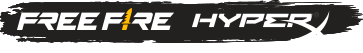 Logos de Freefire y hiperX juntos